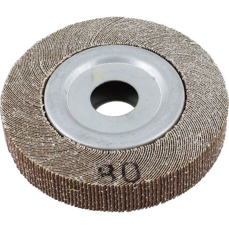 120 mm Kopf, 25 Durchmesser, Durchmesser 80 mm, Schleifmittel-montierte Klappenradbürste