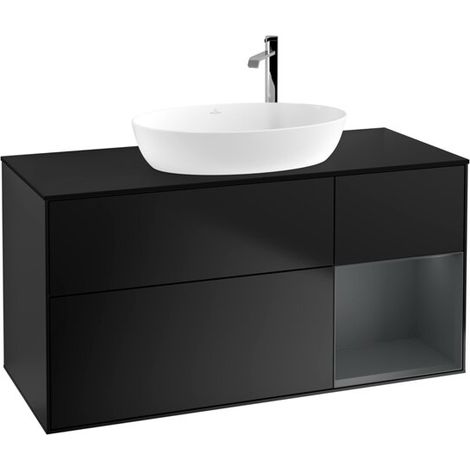 Villeroy & Boch F952HGPD Meuble sous-lavabo Finion F95 (1/2)