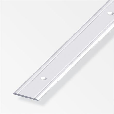 alfer Übergangsprofil 1 m, 30 x 2 mm Aluminium eloxiert silber Übergangsprofil (1/2)