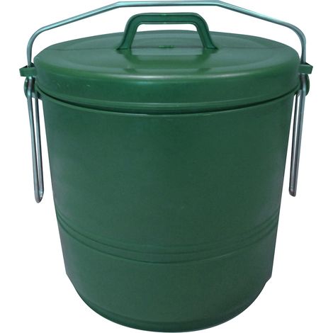 Grüner Kompostbehälter 16l