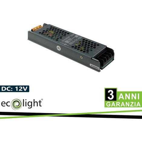 ALIMENTATORE MODULARE SLIM PREMIUM 120W 12V 3ANNI GARANZIA