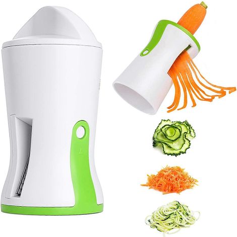 Spiraliseur manuel pour courgettes - Coupe-légumes spiraliseur pour