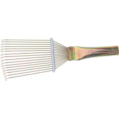 Râteau de Toilettage en Métal pour Chevaux, Brosse de Mue et D'épilation (1/5)