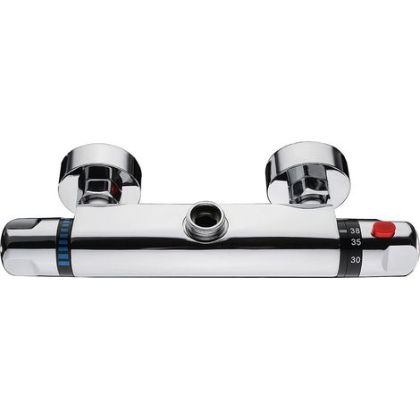 Robinet Douche Thermostatique Mitigeur Valve Mural (1/3)