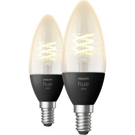 hue Hue Wh. 4.5W Fil Candle E14 2er P. LED-Kerze (1/4)