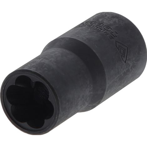 BRILLIANT TOOLS 1/2" Spiral-Profil-Stecknuss 13 mm - BT026004 (1/5)
