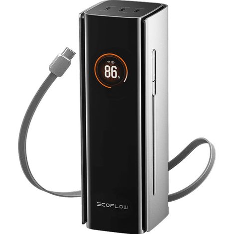 Power Bank EcoFlow rapid Pro 300W, cable de 140W (1/4)