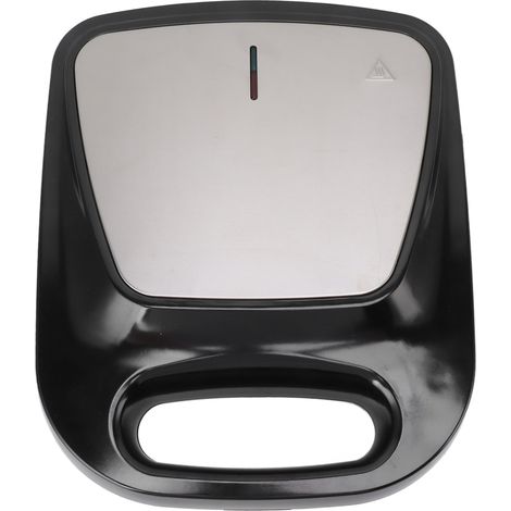 Appareil à sandwichs 1400W 2-en-1, gril à panini avec revêtement antiadhésif, plateau amovible, prise européenne 220V (1/5)