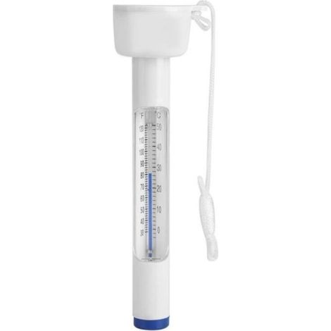 Thermometre de piscine Thermometre a flotteur de l\'eau pour bebe Thermometre a bain chaud pour sauna (1/4)