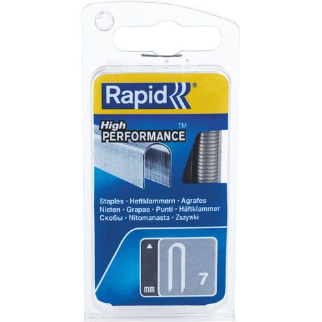 Satz mit 960 RAPID 7, 12 mm Flachdrahtbrücken Rapid
