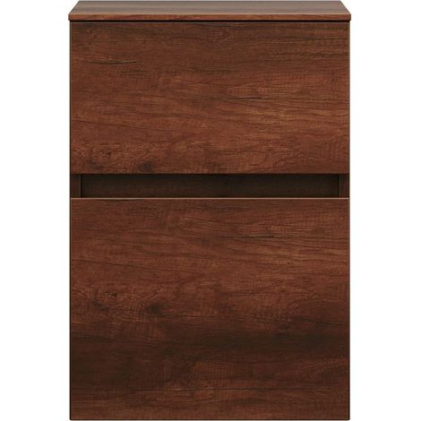 burgbad Lin20 mueble bajo lavabo, 2 extraíbles, 400x357x580mm, (1/2)
