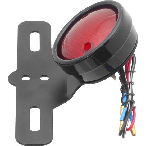 LED-Bremslichter im Retro-Stil für Motorräder, Kunststoff-Ringrücklichter für Harley-Davidson-Motorräder (1/3)