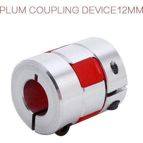 Accouplement flexible à arbre en prune 8 mm x 12 pour moteur pas CNC avec codeur (1/4)