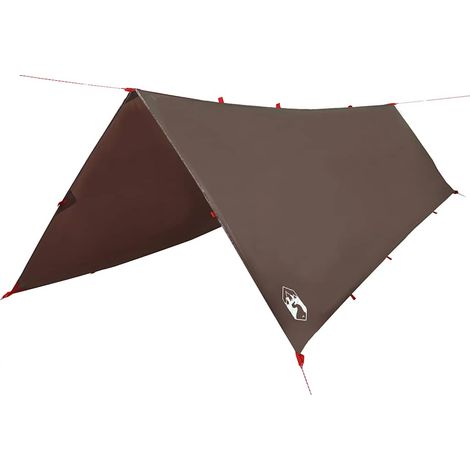 Bâche de protection - Bâche de camping marron 506x306 cm imperméable fr731 - Maison La Vie (1/5)