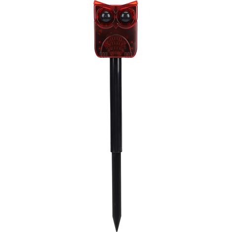 Détecteur de Mouvement Solaire, Lumière D'alarme 129dB, Lumière Clignotante D'avertissement, Longue Durée de Vie de la Batterie pour Patio, Grange, Poulailler, étanche IP55 (1/5)