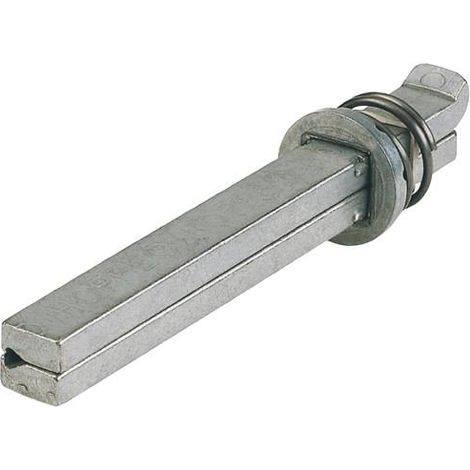 HOPPE VK Profilstift FEI-Spindel 4-KT.8x90mm Fe verz.geteilt - 515066