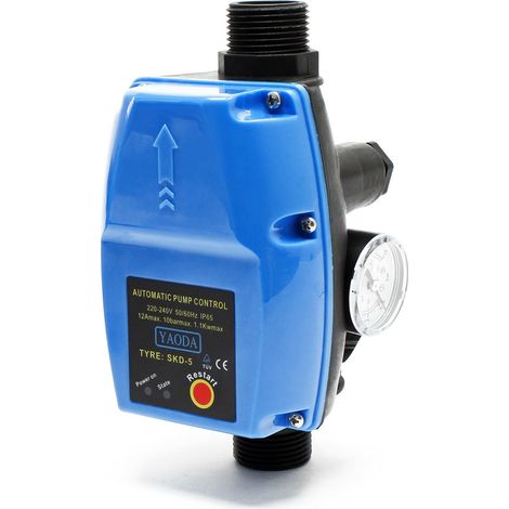 Pressostato skd-5 230 volt pompa domestica monofase comando pompa da pozzo 160000485