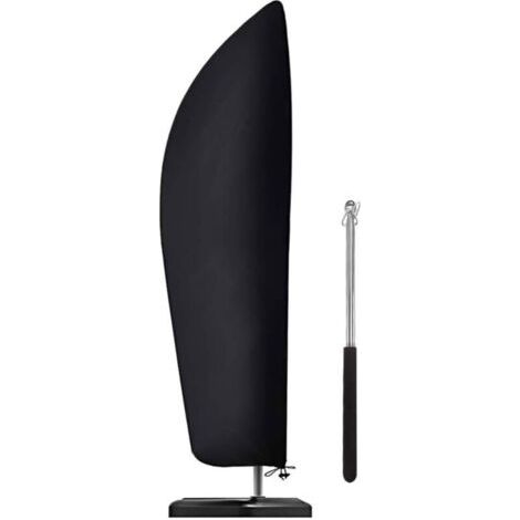 Housse de Protection pour Parasol Déporté Couverture pour Parasol de Jardin en 210D Oxford Imperméable, Anti-Poussière,Anti-UV 265  50  70  40CM (1/5)