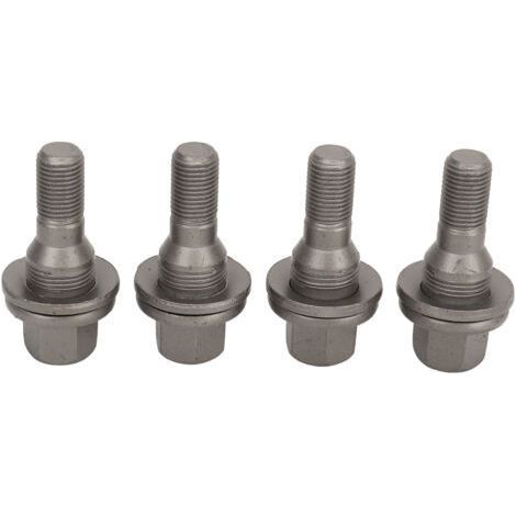 Jeffergarden – 17-mm-Sechskant-Radbolzen – 4er-Set – Hochfester Stahl – Ersatz für Peugeot 206, 207, 208, 308, 407, 1007 – 003549817 (1/5)