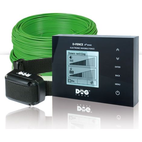 Pastor Eléctrico  Valla Antifugas para perros Dogtrace D-Fense 6th Sense Digital Hasta 2200 Metros de Perímetro apto para perros de cualquier peso. (1/6)