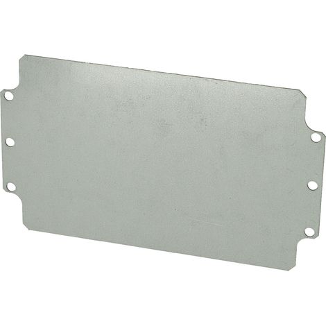 Fibox AM 1626 Montageplatte (L x B) 244 mm x 146 mm Aluminium Silber-Grau 1 St. (1/2)