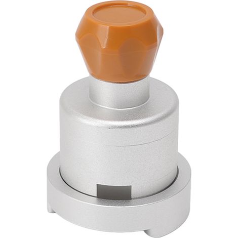 Adaptateur CO2 en aluminium pour machines à soda DUO, Terra et Art Quick Connect, connecteur rapide mâle 8 mm (1/5)