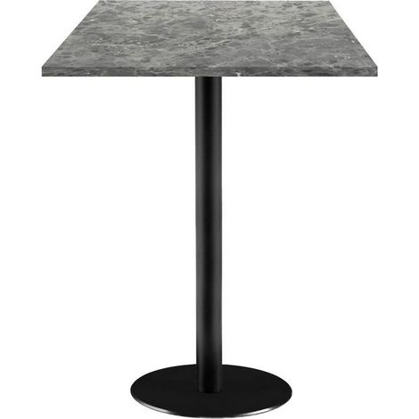Mange-debout 60 x 60 cm - modèle Rome marbre nabu
