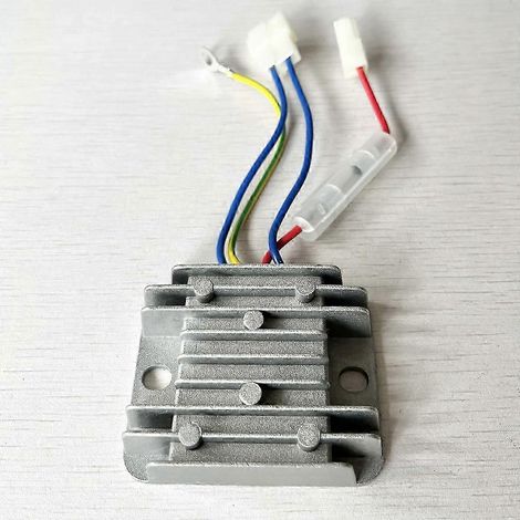 Régulateur de tension automatique 12 V à 4 fils (AVR) pour groupe électrogène diesel 5 kW 186 °F/178 °F (1/4)