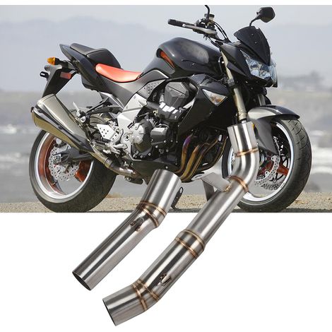 Zwischenverbindungsrohr für Motorradauspuffanlage, passend für Kawasaki Z1000 2007-2009 (1/5)