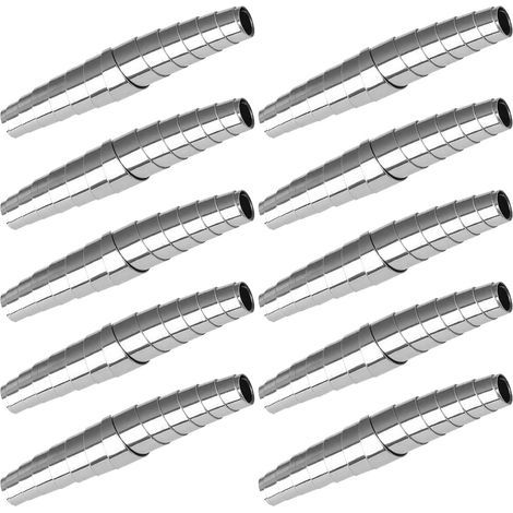 10 x Silver Stainless Steel Spiral Springs for Universal Pruning Shears, Garden Tools and Replacement Scissors (1/5)