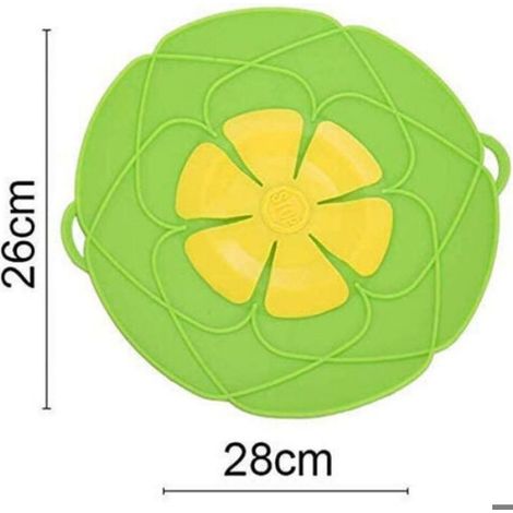 Couvercle Anti-débordement - Silicone Alimentaire - Pour Casseroles Et Four - 28 Cm - Lot De 2 (1/5)