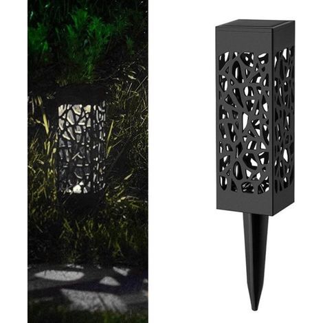 High Tech Place Lampe d extérieur de Jardin à énergie Solaire encastrée (lumière Blanche) (1/5)