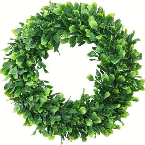 Künstlicher Blätterkranz – Landhausstil, Frühling, Hochzeit/Feiertag (1/4)