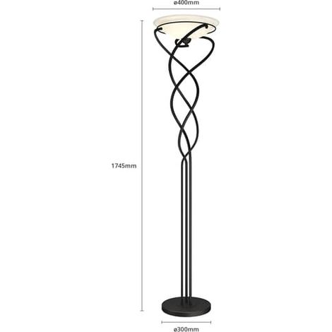 [GEBRAUCHT] B-Ware Lindby Lilou Deckenfluter Deckenlampe Deckenleuchte Lampe Glasschale Antikbraun