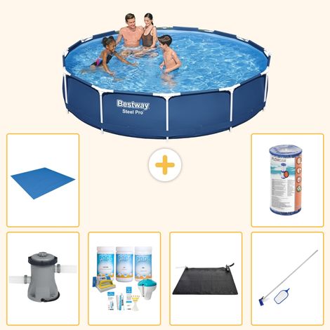 Bestway Bestway Steel Pro Ronde - 366x76 cm - 7-pièces S22101 (1/3)
