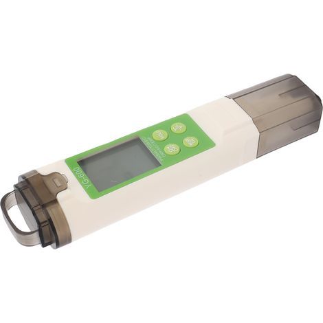 7-in-1 Wasserqualitätstester: pH-Wert, elektrische Leitfähigkeit, Gesamtfeststoffe, spezifisches Gewicht, Salzgehalt, Redoxpotenzial, Temperatur, Schutzart IP66, digitales Messgerät für Schwimmbäder, (1/5)