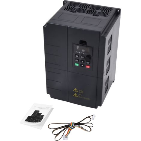 Variateur de fréquence NFLIXIN 15kW 380V, onduleur vectoriel triphasé, convertisseur VFD entrée/sortie 3 phases, moteur industriel, contrôleur de vitesse réglable, puissance 15 kilowatts (1/5)