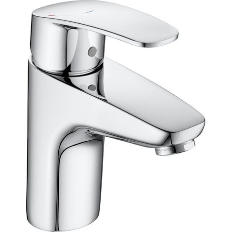 MEZCLADOR MONOMANDO LAVABO MONODIN-N CUERPO LISO CROMADO (1/2)