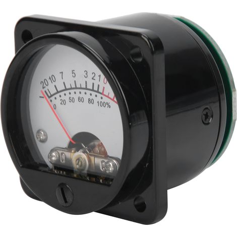 Amplificateur de puissance à tubes 45 mm, VU-mètre rétroéclairé, dB-mètre, volume et carte de commande TS-45-W DC500UA Blanc