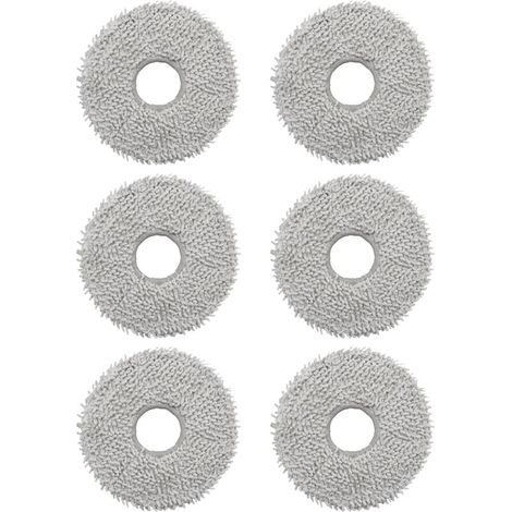 YMYNY 6er-Pack Mikrofaser-Reinigungstücher für Ecovacs X2 Omni Roboterstaubsauger (1/4)