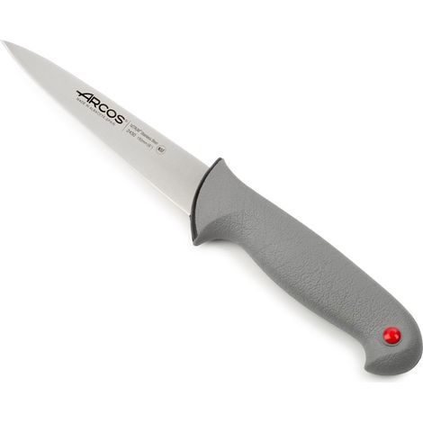 Sohlenmesser Arcos Farbe - Prof  243100 aus Nitrum-Edelstahl und mango ergonomisches Polypropylen und 17 cm Klinge, Vitrine