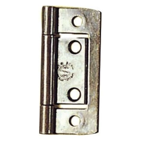 4x Charnières anglaises bronze plate 38x30 pour caravane et camping-car