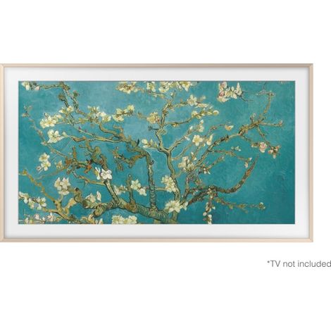 Samsung – Cadre photo The Frame 43'' – Métal doré 2023 – Accroche magnétique rapide – Compatible avec The Frame 43'' 2023 (1/5)