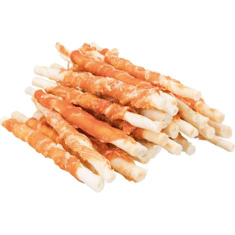 Trixie 30 Rollitos con Pollo Denta Fun, 12 cm, 240 g