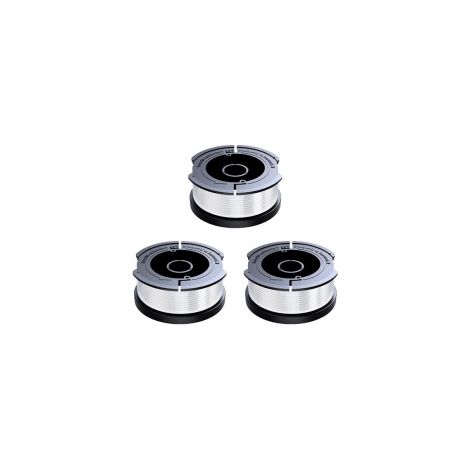 Bobine automatique pour BLACK+DECKER – Sans capot, modèle B3+0+0 – Remplace AF-100-3ZP, entretien rapide du coupe-bordures