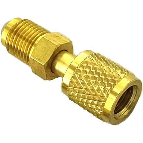 Adaptateur Tata Fokelyi, 5/16 x F1/4 SAE pour climatisation R32 R410A (1/5)