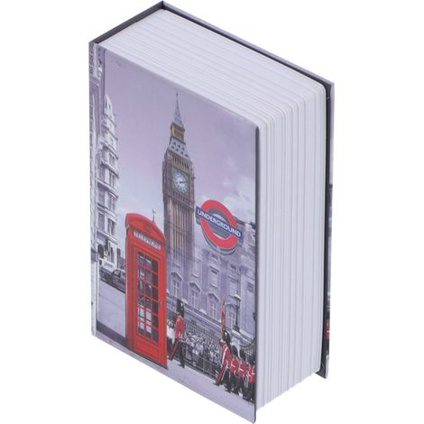 Coffre-fort décoratif en forme de livre pour maison, bureau, dortoir ou école - Sécurisé et durable (1/5)