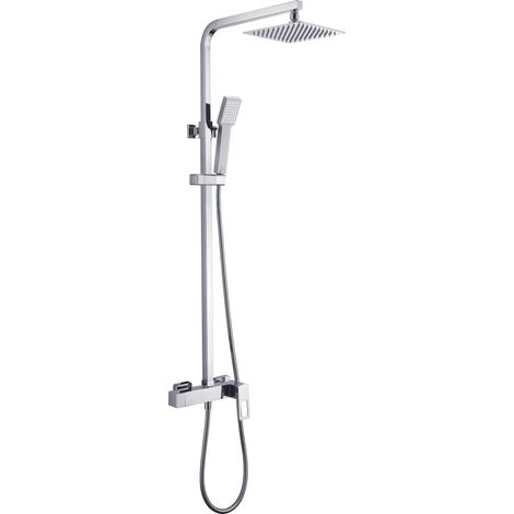 Columna de ducha con una barra de acero inoxidable de acabado cromado Suecia de Imex (1/5)
