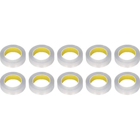 10 rouleaux de ruban adhésif Double face, 0.1mm d'épaisseur, en acrylique Transparent, rubans adhésifs de montage robustes pour l'installation d'affiches Photo (1/5)