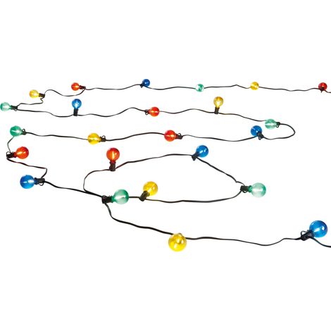 "Stringa elettrificata PICNIC con luci LED in vari colori adatta all'esterno" (1/4)